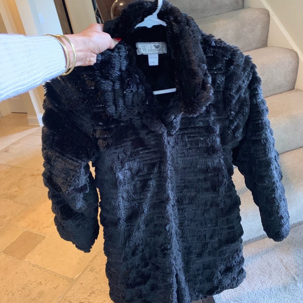 Big girl furry coat